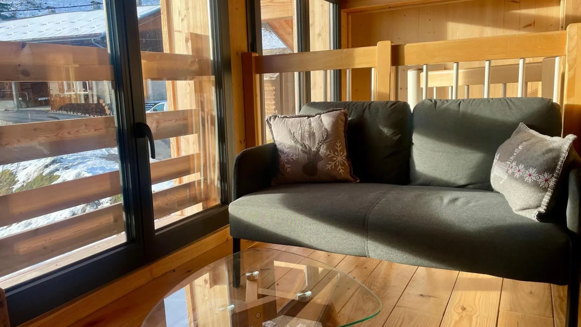Charmant Appartement Sous Combles, Neuf Les Gets Franciaország