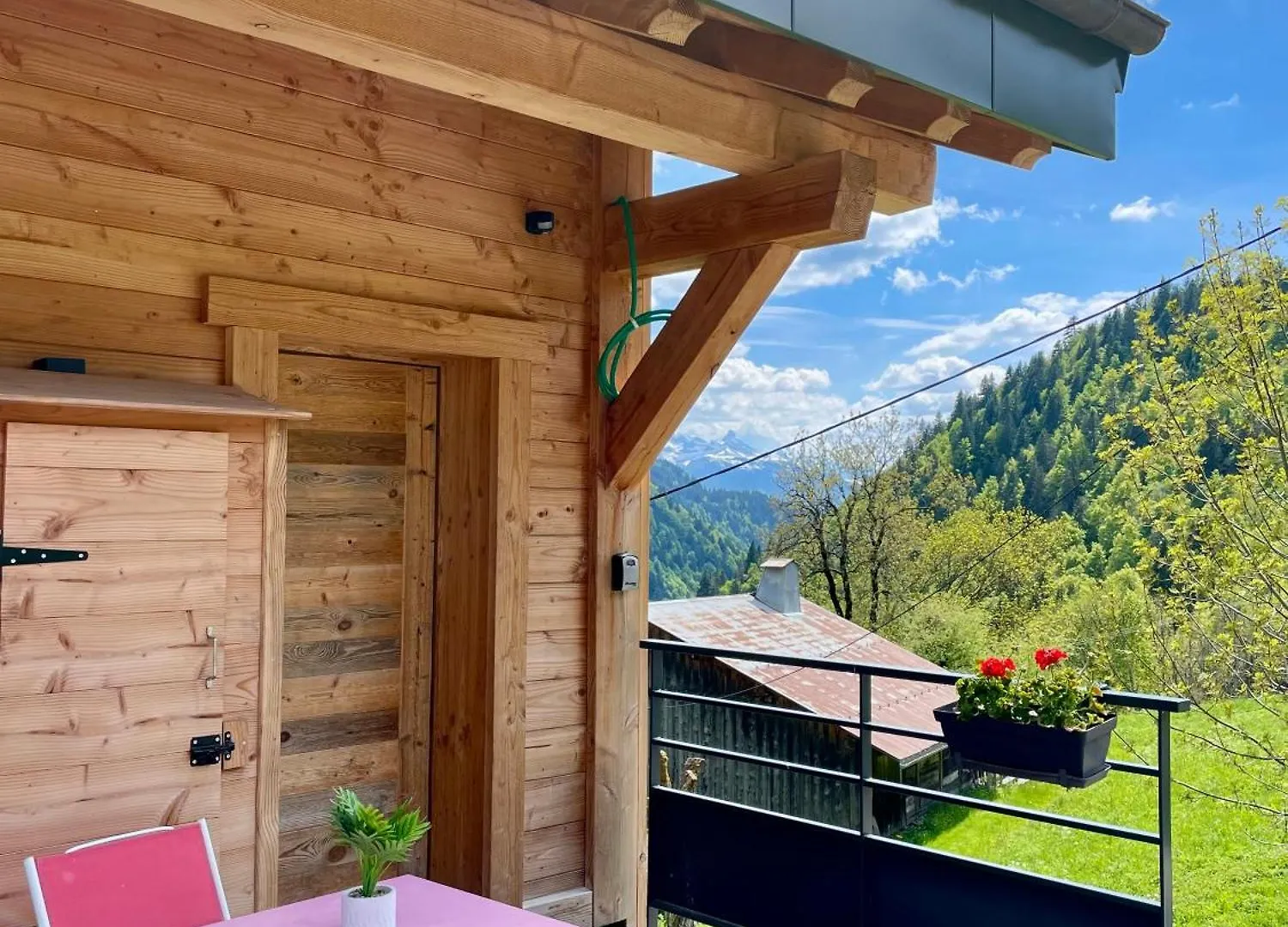 Charmant Appartement Sous Combles, Neuf Les Gets Franciaország